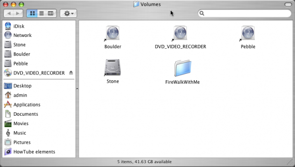 Volumes with Rogue Folder
