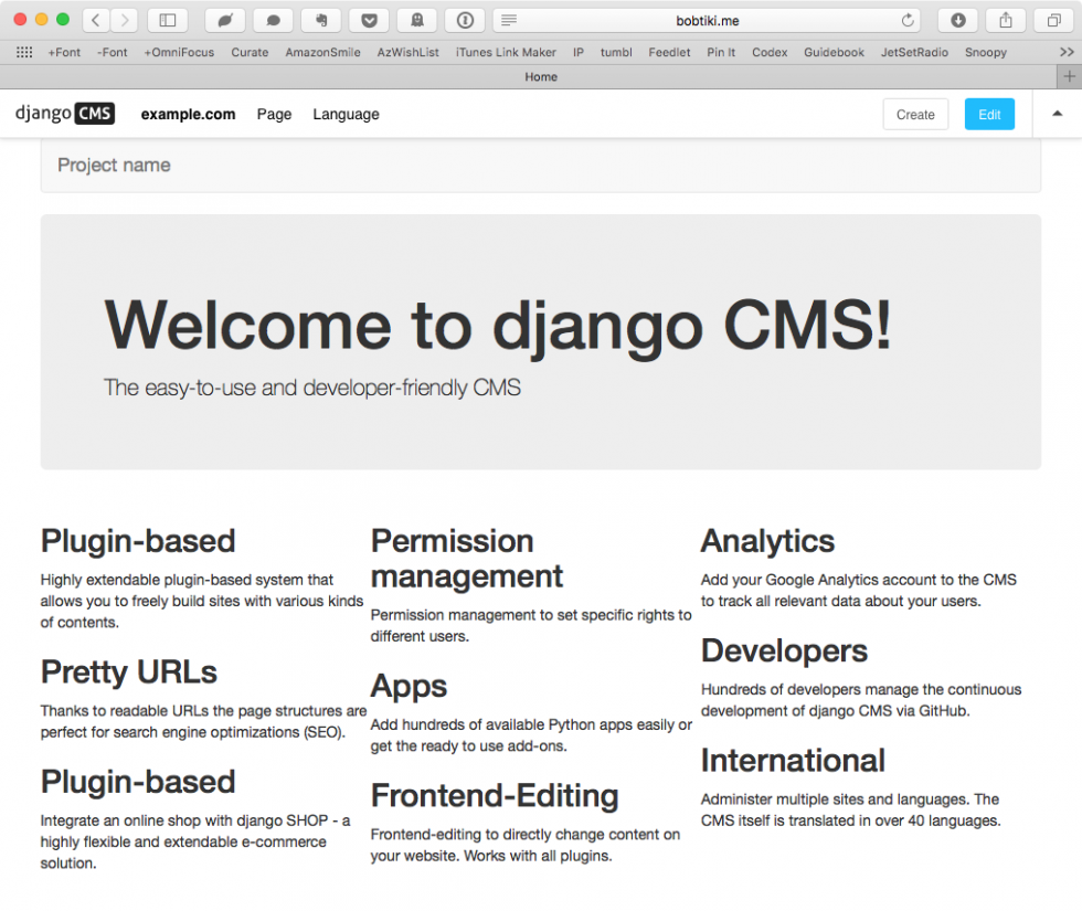 django CMS